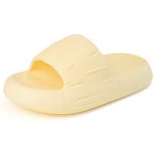 Klippehop Slippers For Men And Women, Summer, Cozislides, Original Super Soft Cloud Shoes, Sandals, Non-Slip Bathing Shoes, Comfortable Slide Slippers - 淺黃色 - 查看 5