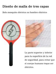 6 Piezas Matamoscas eléctrico, moscas recargables,exterminador de insectos, mata moscas recargable, raqueta para insectos, Control de plagas portátil al aire libre para acamparpara el hogar matamoscas, jardín. - (Estilo/Color) Aleatorio-6 Piezas - Ver 11