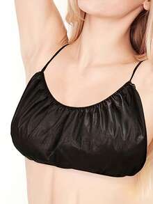 50 件一次性内裤套装，女士一次性内裤 Spa 比基尼丁字裤，免晒喷雾美黑上衣内裤 - 彩色 - 查看 3