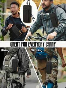 1Pc Hiking Shoulder Strap Bag, Multifunctional Sports Waist Bumbag, Shoulder Bag, Mini Wallet, Mobile Phone Package