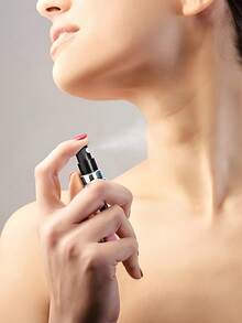 1 Perfume Dispenser Bottle, Elegant Purple Push-Pull Design, Convenient And Hygienic To Use, Small And Easy To Carry, Equipped With Dispensing Tools, Suitable For Carrying When Going Out On A Date,Travel,Perfume Bottle,Perfume Refillable Bottle,Mini Perfume - 紫色 - 查看 5