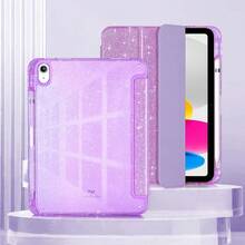 Compatible With Ipad A16 2025 Case With Pencil Holder Compatible With Ipad 11th 10th Generation Smart Cover Compatible With Ipad Air 11 M3 M2 Sparkling Shell Glittering Compatible With Ipad Air 4 5 Case Pro 11 M4 M5 - Multicolor - View 16