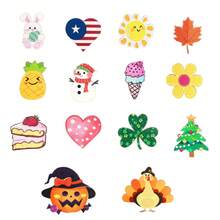 Hatisan Welcome Sign Front Door Decoration, Rustic Round Wood Wreaths Wall Hanging Outdoor, Farmhouse, Porch, Front Door Sign Wreath, For Spring Summer Fall All Seasons Holiday Halloween Christmas - 復古色 - 查看 9