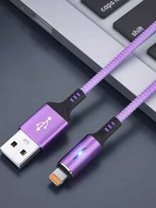 BinBoom Fast Charging Mfi Certified Lightning Cable Compatible With Iphone 14/13/12/11 Pro Max/Xs Max/Xr/Xs/X/8/7 Plus, Compatible With IPad, And Compatible With Airpods - Multicolor - View 6