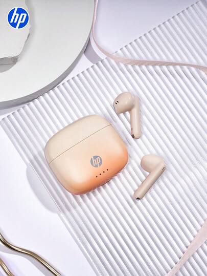  HP New 5.4 Wireless Earbuds True Wireless In-Ear אוזניות, זמן השמעה 30H, תואם לאפל, אנדרואיד ומכשירים אחרים, מתנות ליום האהבה, מתאימות לאביב, קיץ, סתיו וחורף, מגיע עם תיק אחסון לאוזניות, מתנה מהודרת, המתנה הטובה ביותר לליל כל הקדושים וחג המולד