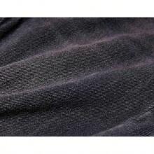 Back To School Boys Adjustable Waist Jeans: Cowboy Low Waist Ripped Cotton Straight Slim Pant - 黑色 - 查看 8