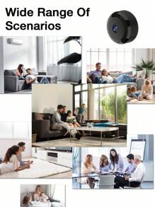 GENAI 1/2/4pcs Mini Spy Camera, 2.4G Wireless WiFi Hidden Camera 720P Full HD, Hidden Cameras With Motion Detection, Security Nanny Camera For Home/Office - Multicolor - View 7