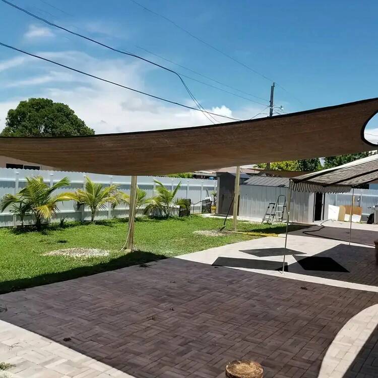 Shade Sails & Nets - 棕色 - 查看 1