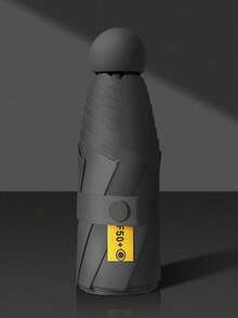 1PC Compact Ultra Lightweight Umbrella Women's UV Protection UPF50+ Sun Rain Dual-Use Portable Mini Travel Umbrella Multiple Colors For Outdoor Festival School Office Home Back To School Summer Autumn Rain Gear Decor