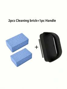 Bộ 2/3 viên đá bọt chịu nhiệt có tay cầm, dùng để làm sạch vỉ nướng, bàn chải đa năng tẩy vết bẩn và dầu mỡ, có thể cắt tỉa, thích hợp cho vỉ nướng, hồ bơi, bồn rửa và nhiều hơn nữa, lý tưởng để làm sạch bếp, bồn rửa, dụng cụ nấu ăn, vỉ nướng, nhà bếp, phòng tắm, đồ dùng gia đình, món quà Giáng sinh tuyệt vời. Đây là sản phẩm tiêu hao, thể tích sẽ giảm dần sau khi sử dụng. 1 bộ - Nhiều màu - Xem 16