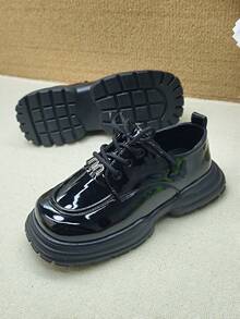 1 Pair Casual Leather Shoes, Versatile Spring New Arrivals