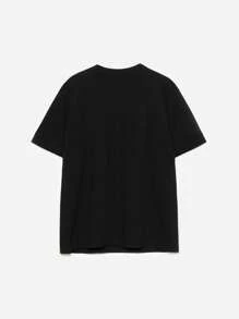 Customized Personalized Family Tshirts With Custom Picture! Funny Matching Christmas Pajamas, Thanksgiving Reunion, Vacation Trip Gift For Mom Dad Kids Couple Matching Tshirts His And Hers! Funny Holiday Party Tshirt! For Halloween Costume, St Patrick's Day, 4th Of July, Christmas Party. Custom Festival Celebration Tee, Personalized Group Outfits - Black - View 5