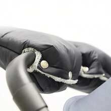 Baby Stroller Warm Gloves, Outdoor Windproof Anti-Freeze Cover For Stroller In Winter, Waterproof And Warm Handlebar Protective Cover For Snow Days