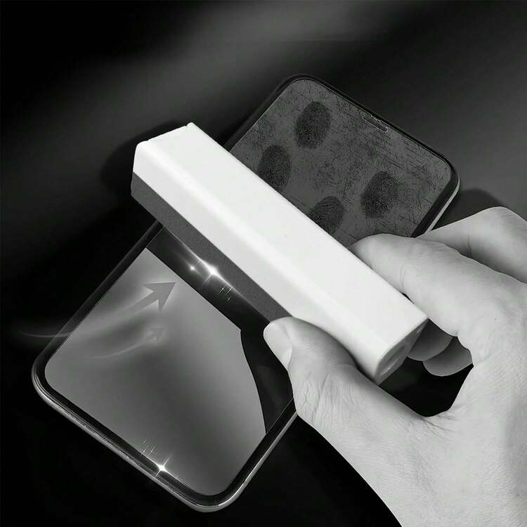 Paño de limpieza de pantalla de coche 2 en 1 y botella de almacenamiento, apto para limpiar pantallas de coche, teléfonos inteligentes, tabletas, computadoras portátiles (botella vacía, sin líquido de limpieza incluido) - Aplicable para pantallas de coche, teléfonos inteligentes, tabletas, computadoras portátiles, accesorios de coche, accesorios de coche para mujeres - Multicolor - Ver 6