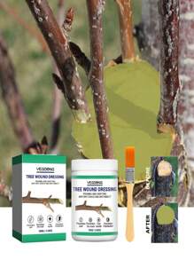 Plant Care Coating Tree Repair Paste Enhance Grafting Success Rate;Plant Graft Cut Surface Sealer - Fruit Tree, Seedling And Wood Repair Paste For Graft Wounds, Cuts And Scars - All Seasons Use;Plant Grafting Sealing PE Film 3cm 2.2 Silk 120m