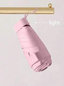 Small Folding Umbrella, Mini Pocket Waterproof Portable Travel Umbrella,Sun Umbrella Female Sunscreen UV Protection Sun And Rain Umbrella Two-In-One Mini Five-Fold Ultra-Light And Compact Portable,Mini Travel Umbrella, Small And Compact Portable Umbrella For Sunny And Rainy Days, Windproof Sunshade, 99% UV Protection, Suitable For Women And Men Umbrella For Women Umbrella Rainproof Windproof