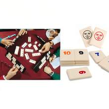 1 Set Permainan Rummy, Permainan Rummy Portabel, Dilengkapi Tas Kanvas Tahan Lama, Permainan Rummy Klasik, Cocok untuk Permainan Keluarga, 106 Kartu, 4 Tempat Kartu, 1 Dadu (2-4 Pemain) - MultiWarna - View 6