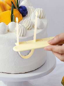 1pc Flip Cake Arc Ruler Decorative Marking Divider,Cake Arch Guide Tool,Aid Diy Cake Framing Tool,Round Lace Baking Measuring Pastry,Decorating Graduated Scale,Cake Piping Assistant, Arc-Shaped DIY Baking Tool For Home Use,Versatile Cake Decorating Tool,Baking Tools,Cake Accessories,With A Scale For Cream Decoration Skirt Edge Marker