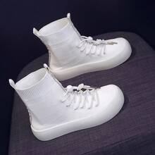 Women Casual Athletic Shoes - 白色 - 查看 12