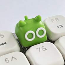 1 szt. spersonalizowanych i uroczych nakładek na klawiaturę mechaniczną w kształcie kota, krzyżowe klawisze, wysokość OEM, materiał ABS, starannie wykonany zamiennik klawisza ESC, prezent na akcesoria komputerowe DIY