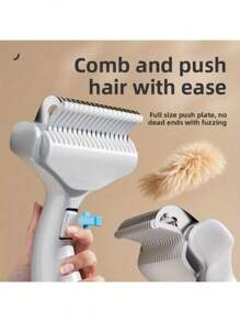 1 件，蒸汽猫刷，三合一电动宠物美容工具，便携式硅胶自清洁蒸汽刷，适用于猫和狗，舒适按摩和脱毛，护发，爪子设计，咖啡色随机发送，电池：150mAh - 彩色 - 查看 5