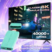 Forlarme Wireless Retro Game Stick,40000+ Classic Games,Retro Game Console, TV Output, Plug And Play Retro Game Revisiter With Premium Competitive Dual Controllers - White(白色) - 查看 3