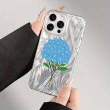 Funda para teléfono, diseño moderno y transparente de gasa, compatible con phone 11, 12, 13, 14, 15, 16 Pro Plus. Ideal para cumpleaños, chicas y chicos. - transparente - Ver 5