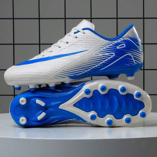 New Men's Football/Soccer Shoes Recommended For School, Match, Training, Low-Top, Long Studs, Anti-Slip, Suitable For Adults And Women