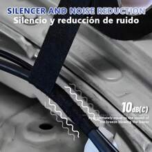 1pc 15m Heat Resistant, Noise Reducing, Flame Retardant Adhesive Tape. For Automotive Cable Harness Protection. Polyester Loom Tape. Insulating, Noise Dampening, Flame Retardant, High Temperature Resistant, Anti-Vibration Automotive Binding Velvet Tape - 15 M Length - View 4