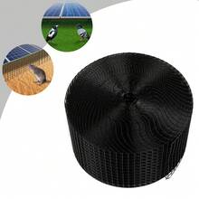 Bazargame 100 Foot Solar Panel Metal Wire Mesh Clamp Kit - Pigeon Bird Protection Kit, Solar Cell Protection Net, Iron Bird Protection Device - Black - View 5