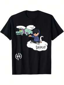 Camiseta Junior H Junior H Junior H 220g - Negro - Ver 6