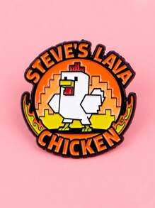 1PC Enamel Pins Metal Cartoon Quotation Brooch Backpack Hat Bag Collar Lapel Badges Fashion Jewelry Collection Gift - one-size - View 9