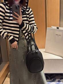 Backpack Ladies Simple Travel School Bag Small Bag - 卡其色 - 查看 5