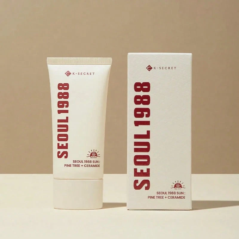 K-Secret SEOUL1988 Sun: Pine Tree + Ceramide 50ML - Sunscreen - SPF50+ - View 1