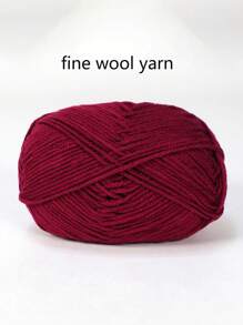 1 Spool Of Wool Yarn With White, Burgundy, And Pink Fabric Strips, Suitable For Handmade Fabric Weaving DIY Bags, Toys, Shoes, Carpets, And Storage Baskets, Home Decoration, Home Accessories. Autumn Home, Christmas Decorations, Home Decor, Autumn Decor Home, Crochet, Craft, Wool Yarn, Fabric.