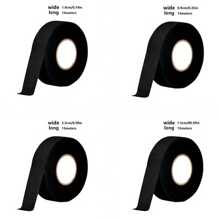 1pc 15m Heat Resistant, Noise Reducing, Flame Retardant Adhesive Tape, For Automotive Cable Harness Protection, Width 9/15/19/25mm - 15 M Length - View 3