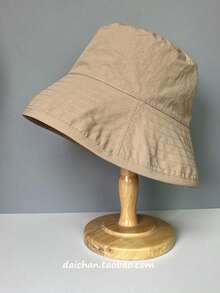Chapéu de balde de secagem rápida de cor sólida, circunferência de cabeça grande, proteção UV, leve, versátil, chapéu de sol de aba larga