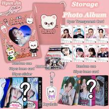 5件套 /K-POP/SKZ/STAY 套装，包含1个卡套、1个钥匙扣、8张透明卡片、55张卡片（60张卡片+30张贴纸），可爱卡通卡套可用于收藏，钥匙扣可用于背包装饰，透明卡片可用于剪贴簿、周边商品及演唱会周边。 - 彩色 - 查看 8