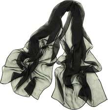 2025PANTONIGHT Long Chiffon Sheer Scarf For Womens - Col 757 - View 10
