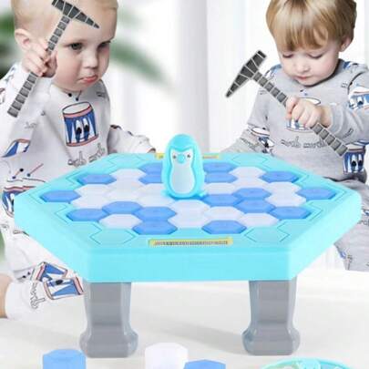 Rompe Hielo Pinguiino Juego De Mesa Divertido