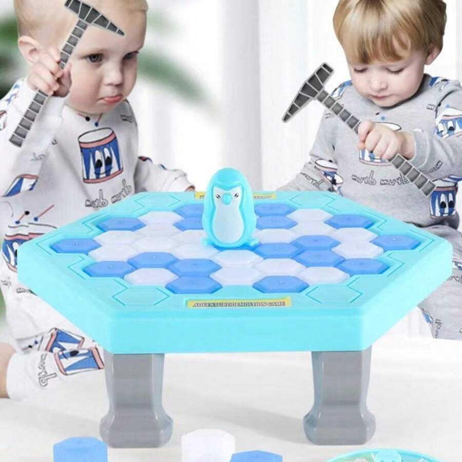 Rompe Hielo Pinguiino Juego De Mesa Divertido