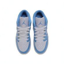 Nike Giày thể thao Air Boy's Nhẹ, Đệm gót chân đàn hồi, Đế ngoài bằng cao su bền bỉ, Linh hoạt, Phù hợp sử dụng hàng ngày, Chất liệu cao cấp, Có Jumpman FZ3929-114 - Trắng/Vàng-Đỏ tía - Xem 6