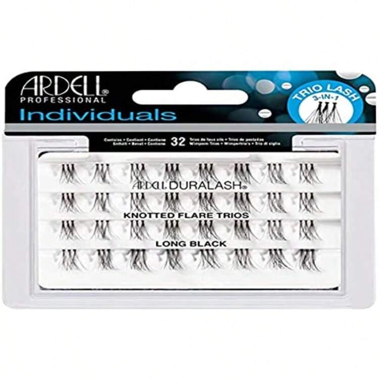 Ardell Long Individual Lashes Black Long 62159 - 黑色 - 查看 4