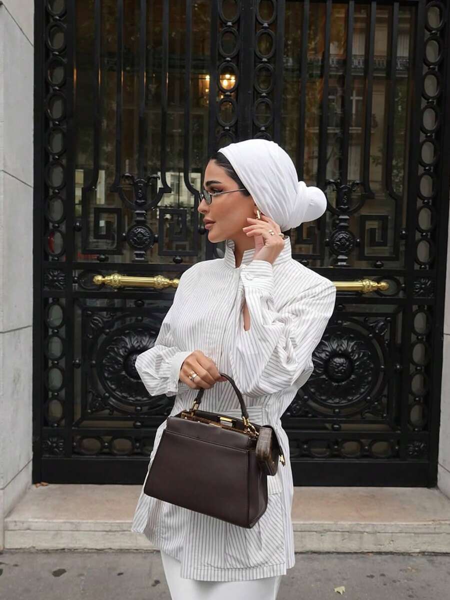 1 Khăn trùm đầu Hijab dành cho nữ, Khăn trùm đầu màu trơn cổ điển dùng ngay với 3 cách đội khác nhau, Khăn trùm đầu co giãn đa năng và tiện dụng, Vải Modal mềm mại và thoải mái, Thích hợp để mặc hàng ngày, chơi thể thao, tập yoga cho trang phục