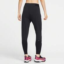 Nike Pantalón largo tejido para mujer AS W NK SWIFT DF MR PANT HV6089-010 - Negro - Ver 2