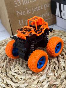 Monster Truck Toy, Friction Powered Reversible Remote Control Car Set, Gift For Boys 3-7 Years Old, Random Color,Toys For Boys,Kids Toys - Multicolor - View 8