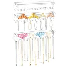 SNOWSTAR Acrylic Claw Clip Organizer, 3PCS Wall Holder And Storage, Hair Clip Display Stand Women And Girls - 透明 3PCS N - 查看 9