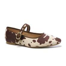 REVREAL Mary Jane Ballet Flats - COW - View 2