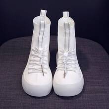 Women Casual Athletic Shoes - 白色 - 查看 11