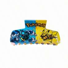 pokemon Pokémon - Pocket Monsters Haarklammern für Frauen, Cartoon Haarspangen, modische Frisuren für Mädchen, Krabbe Clips, elegante Haarzubehör für Frauen, Haarspangen, Kinnhaarklammern, Haarklammern